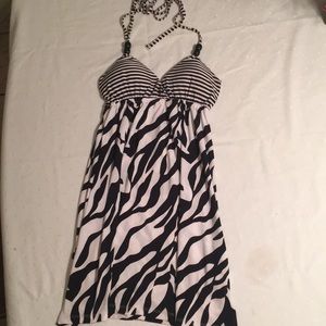 Halter top short dress